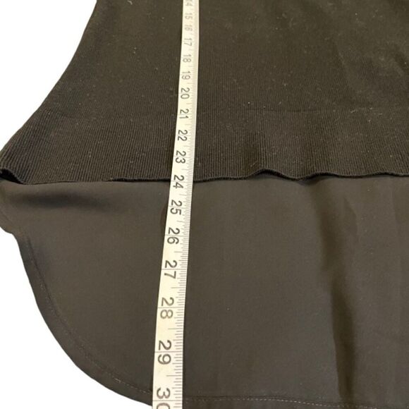 Frank Lyman Women's Turtleneck Sweater, Chiffon Back, Textured Sleeve Size Small - Picture 7 of 8